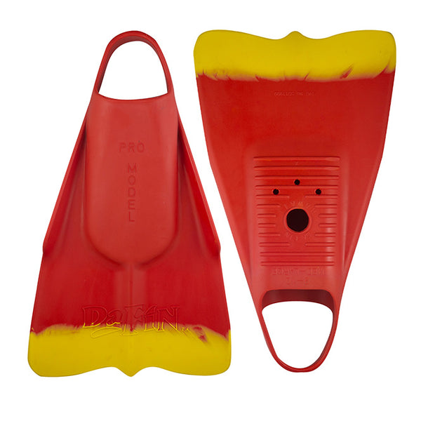 DaFiN Pro Lifeguard Red & Yellow with Mesh Bag